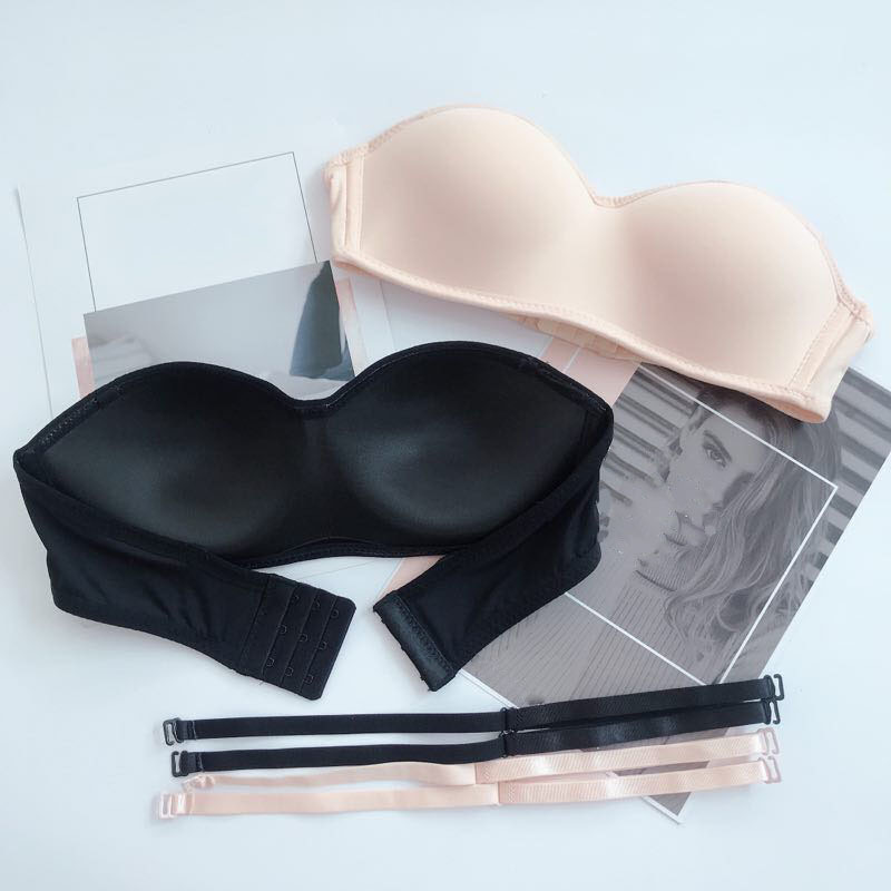 Title 4, Gathered non-slip lingerie bra