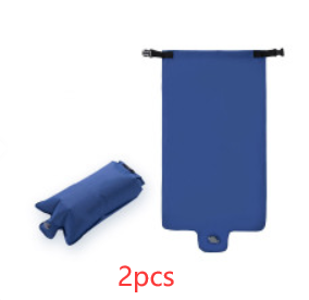 Dark blue inflatable bag 2pcs