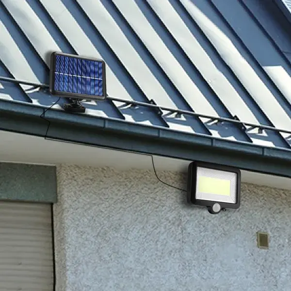 Solar Powered Wall Lights Outdoor LED Beads