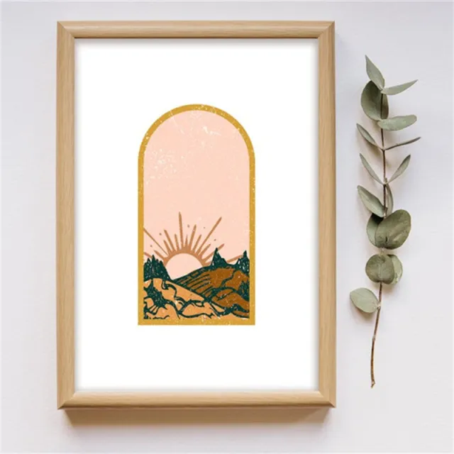 Bohemian Decorated Modern Abstract Canvas Poster 3 Style - Shop at LoveMi