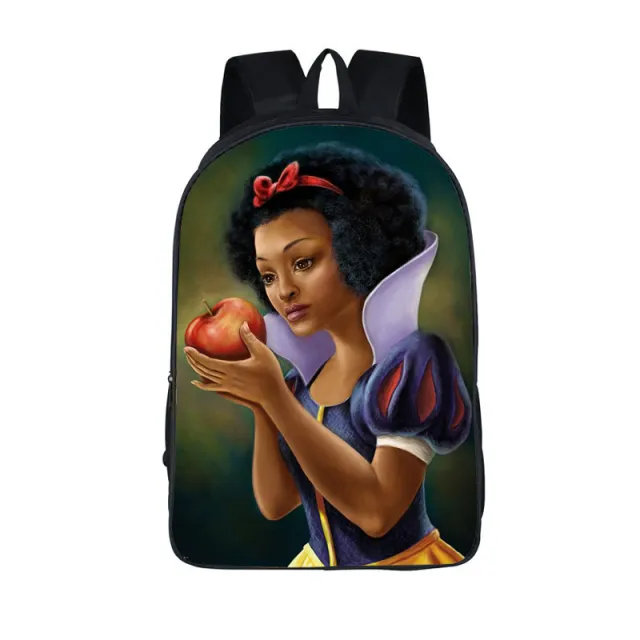 3D African Girl New Cartoon Print Backpack 15Color - Shop at LoveMi