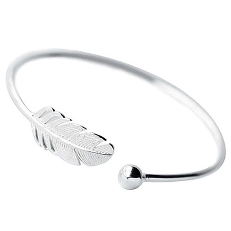 Couple Leaf-shaped Bracelet