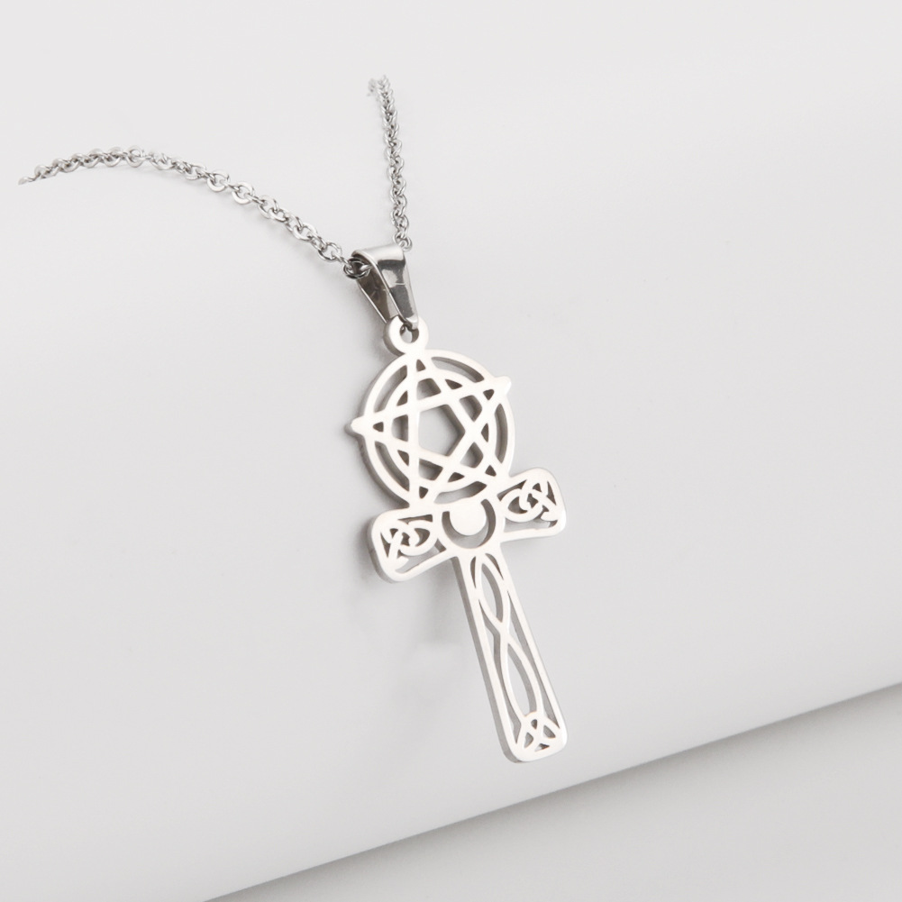 Five-pointed Star Ring Men's And Women's Necklace