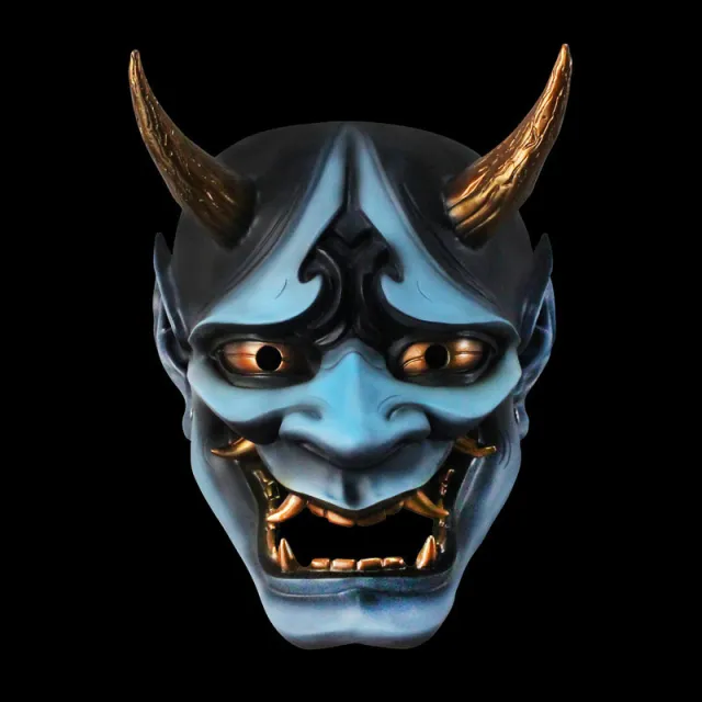 Resin Mask Dress Up Prom Party Mask Sky Blue - Shop at LoveMi