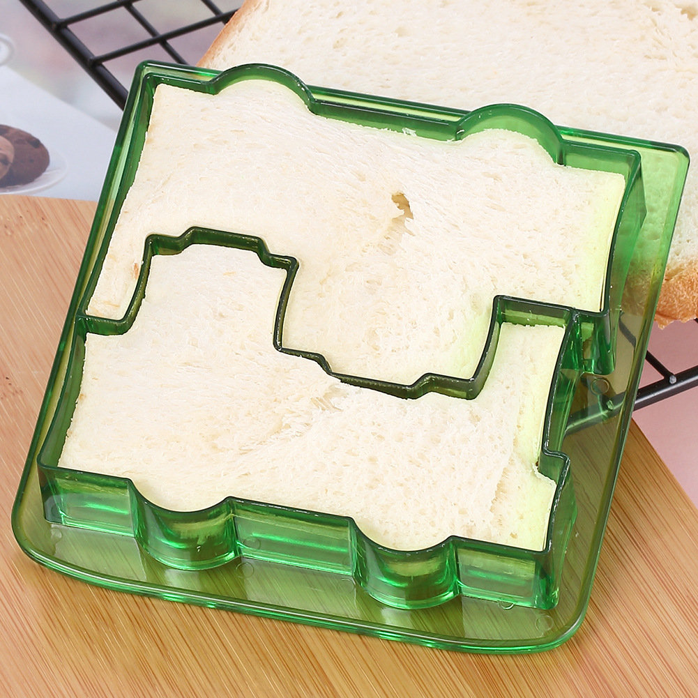 Title 6, Home Creative Puzzle Graphic Sandwich Mold. Cre...