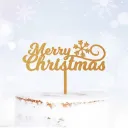Golden Snow Merry Christmas