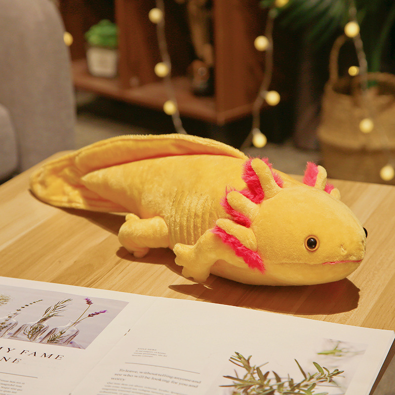 Yellow Axolotl Plushie Toy