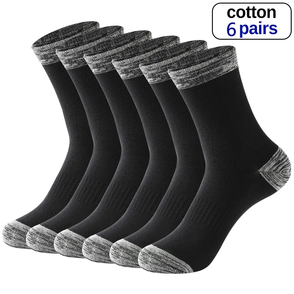 Men's Cotton Socks in Autumn and Winter