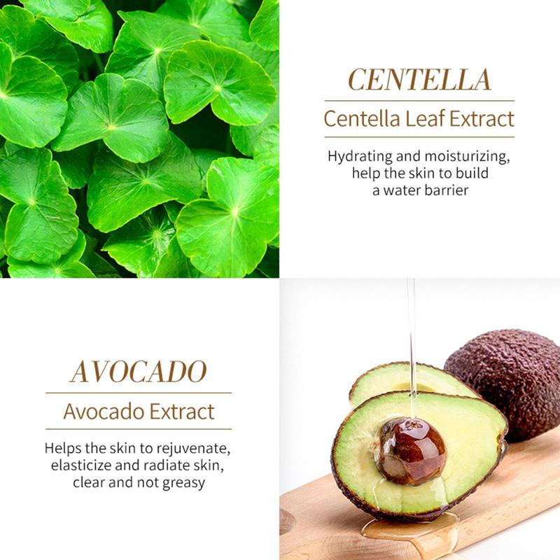 ZOZU Avocado Eye Mask, Hydrating & Moisturizing Eye Patches For Dark Circles And Puffiness, 60 Pairs