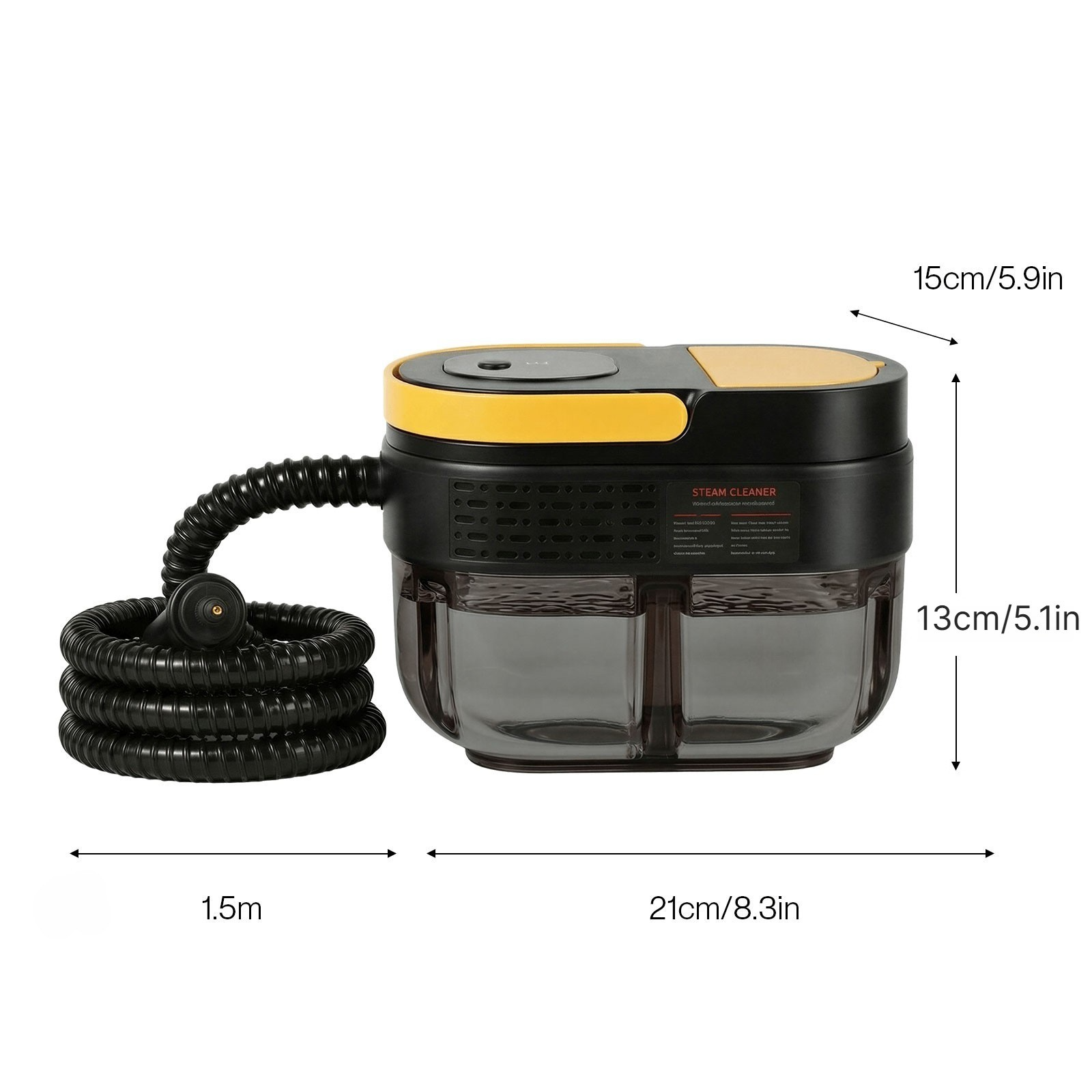 2500W Steam Cleaner High Tempreture Every Corner Complete Cleaning Machine New — image 10