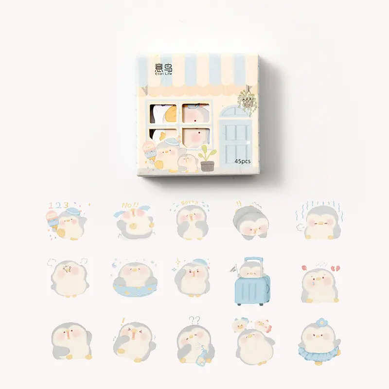 Account Stickers Hand Decoration and Paper