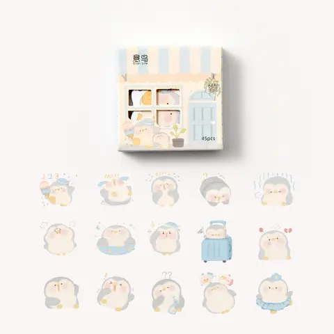 Account Stickers Hand Decoration and Paper