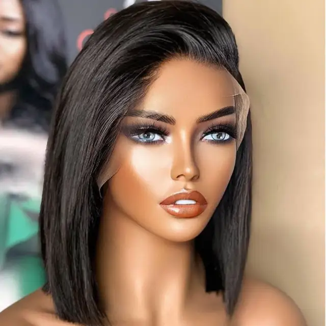 Front Lace Short Wave Head Wig 10 Inches - Shop at LoveMi
