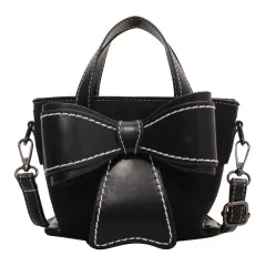 Female Trend Personality Simple Female Bag Single Shoulder - Black - View 1