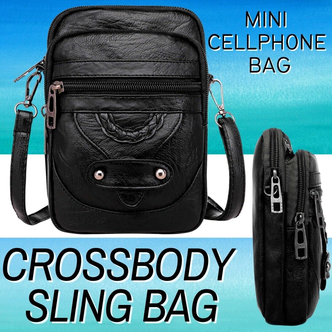 Small Cross-body Cell Phone Bag - Women's. we ship only inside the US, USPS First Class Package 2 Day Handling , 2-5 Day Shipping. Small Cell Phone Purse Wallet Shoulder Bag Case Cross-body Pouch Handbag for Women. Material: This women crossbody phone pur