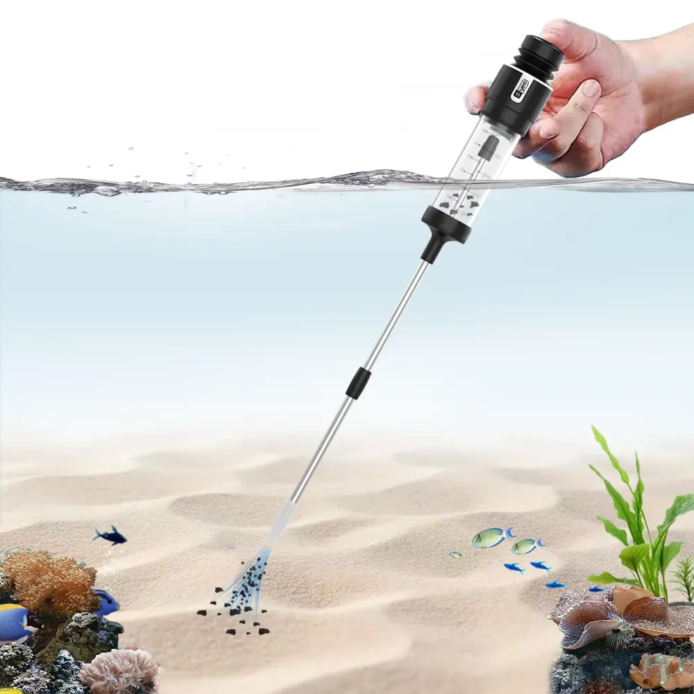 Carefree Fish Aquarium Siphon Upgraded Turkey Baster Poops Collector