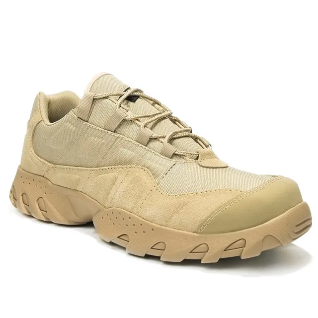 Outdoor Hiking Shoes Training Military Fan Combat Shoes Military Fan Boots Sand Color 38 - Shop at LoveMi