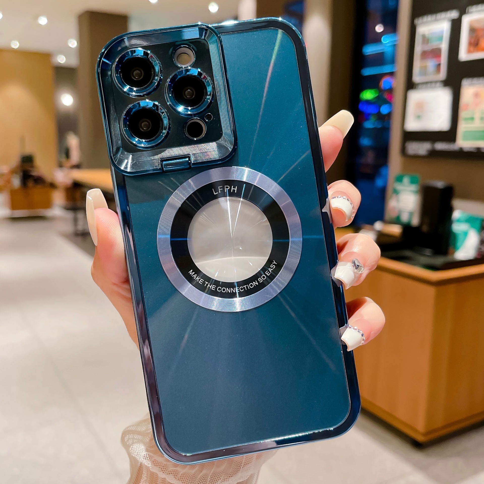 Coque de Téléphone Magnétique EISTELA - Vue Arrière
