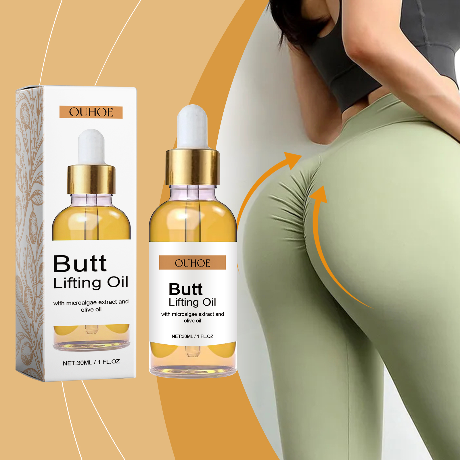 Hip Lifting Skincare Oil 30ml 1 Box — foto 5
