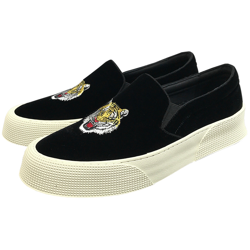 Breathable Flat Men's Hairstylist Trendy Shoes Summer Loafers - 3