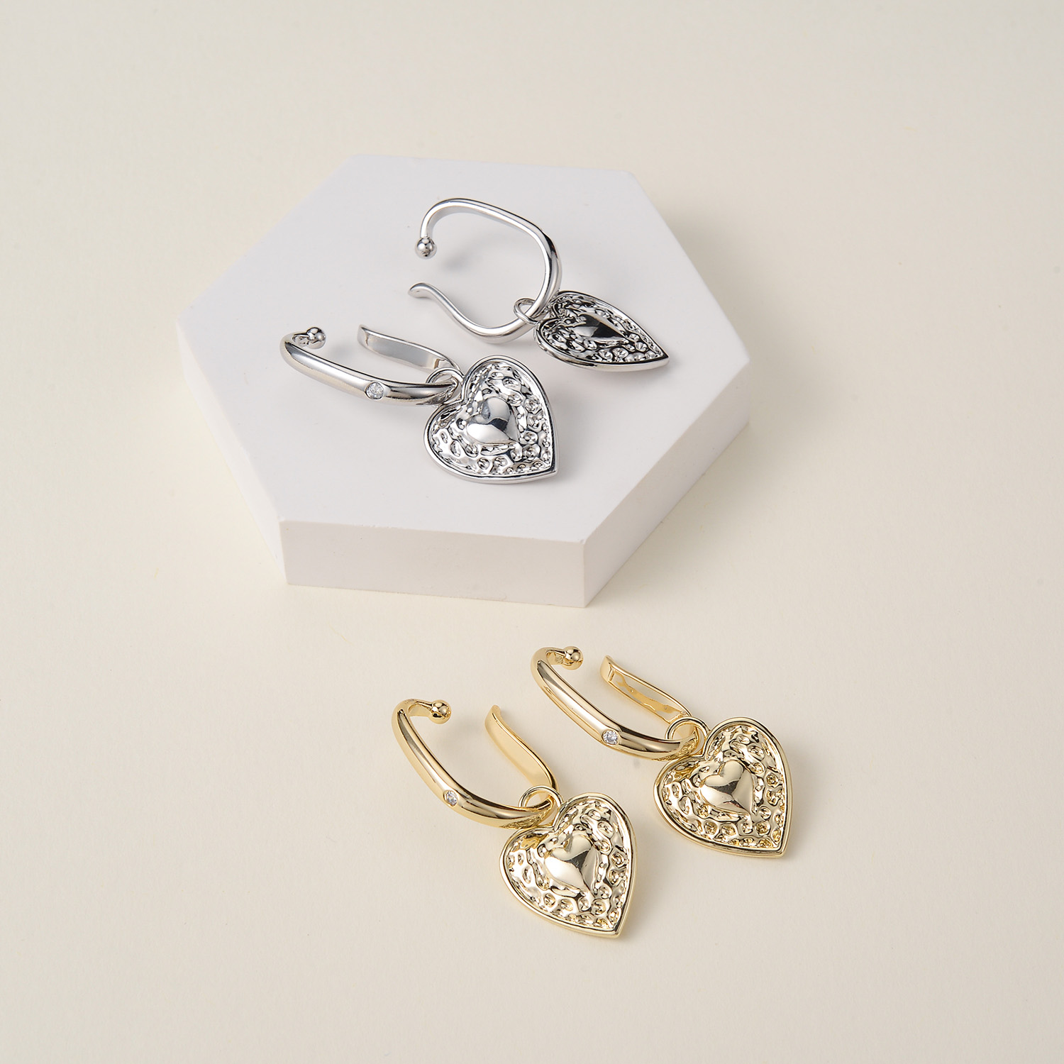 Earrings Frosted Shell Beads Solid Color