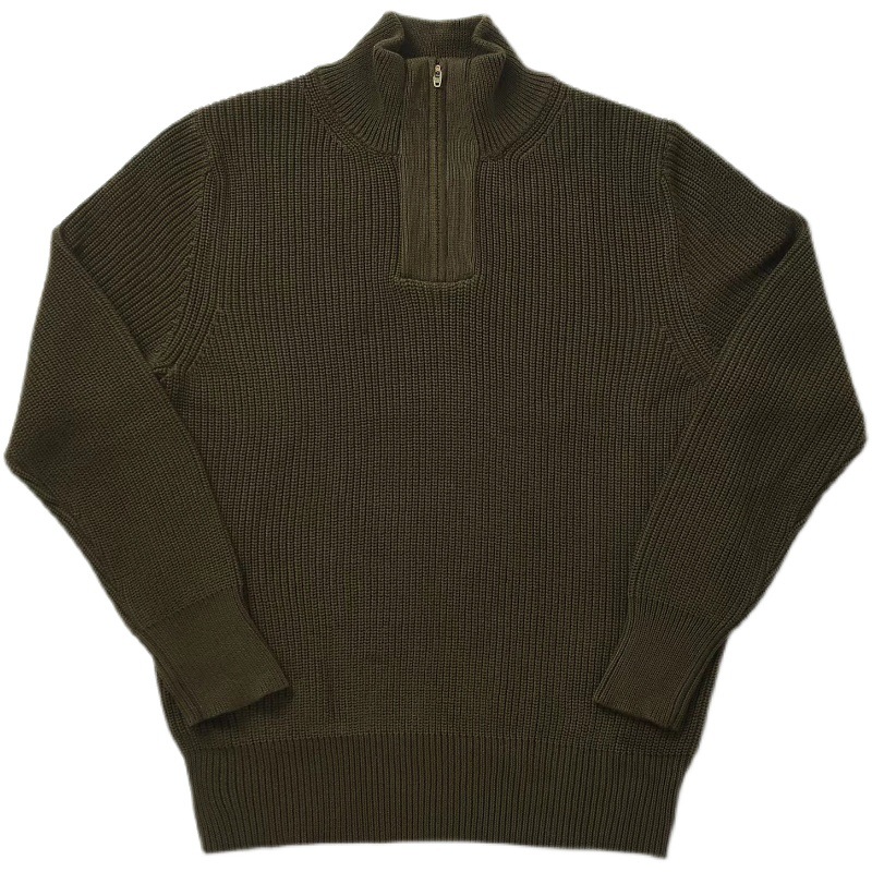 Ami Kaji Semi-turtleneck Fashion European Sweater