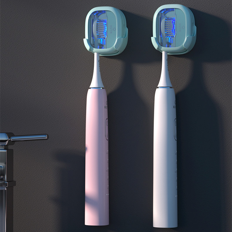 Ultraviolet Sterilization Travel Mini Portable Rechargeable Toothbrush Disinfection Box
