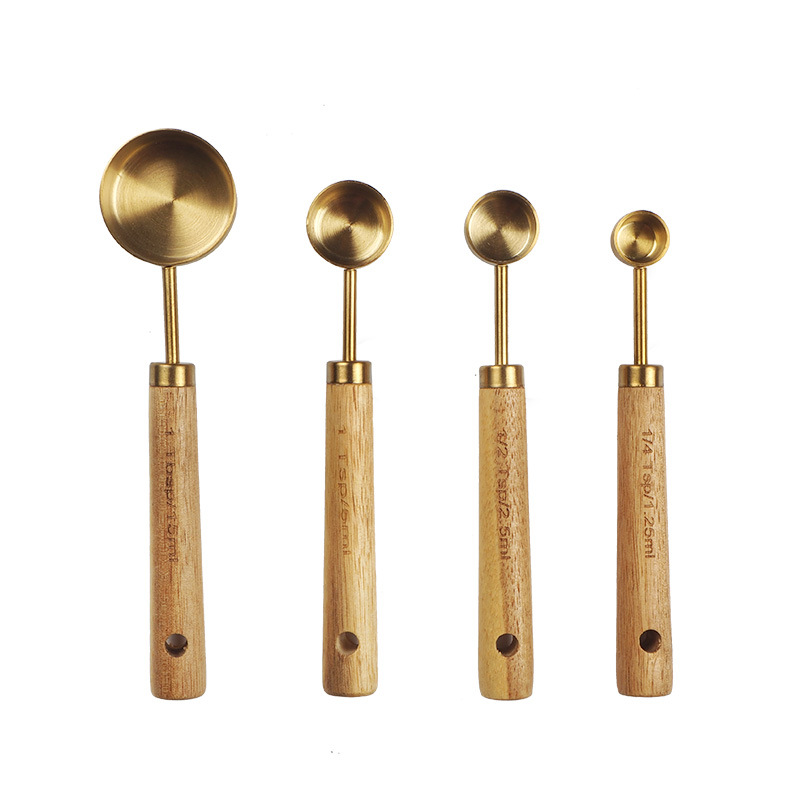 Fourpiece measuring spoon