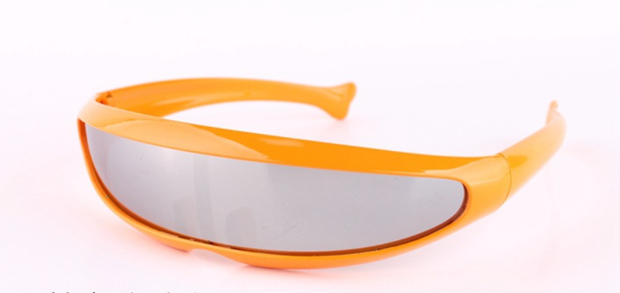 Title 21, X Men Fish Shaped Laser Glasses Mercury Lens