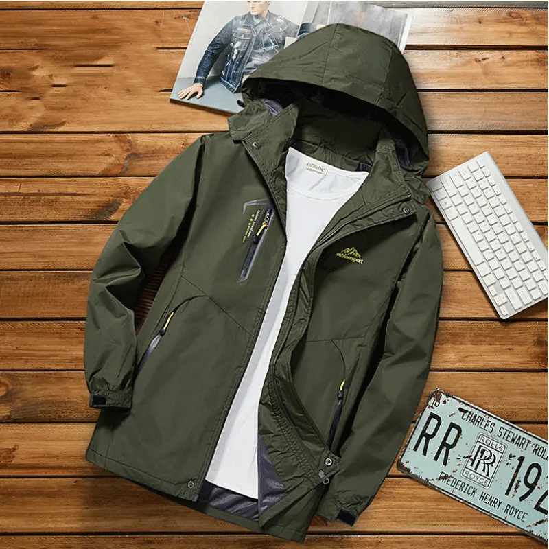 Men's and Women's Outdoor Thin Waterproof Jacket