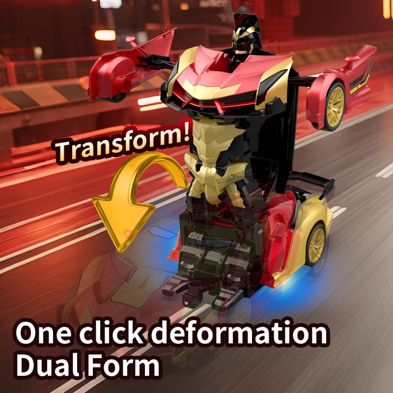 Iron Man Transforming Robot Car  Alloy Toy For Boys With Crash-to-Transform Feature,Self-pickup Only. image 17