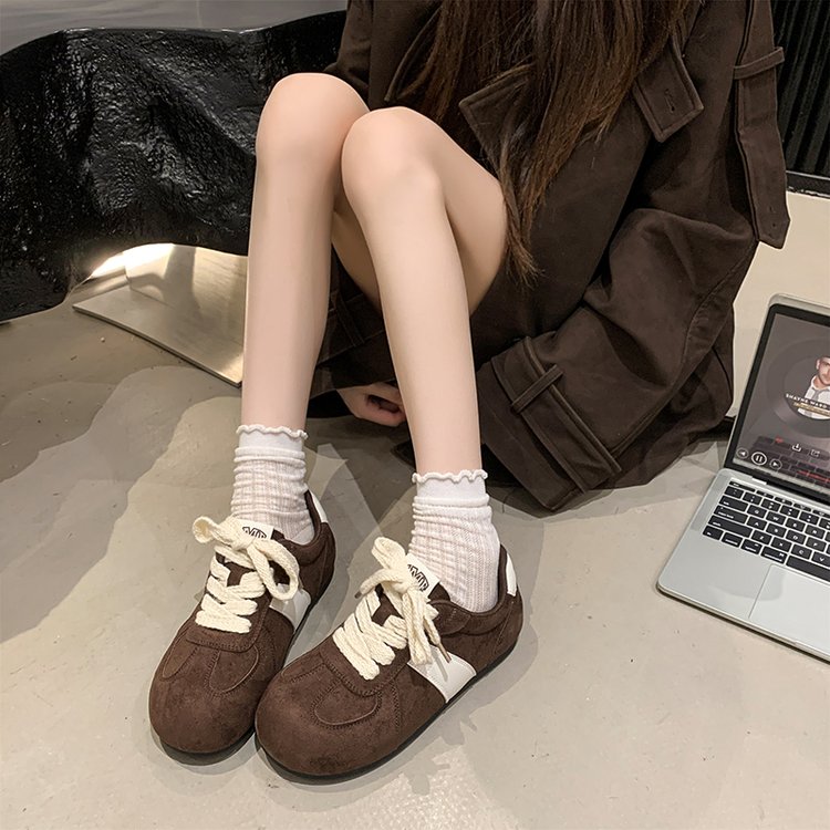 Lace-Up Low-Top Flats, picture 4 of 4