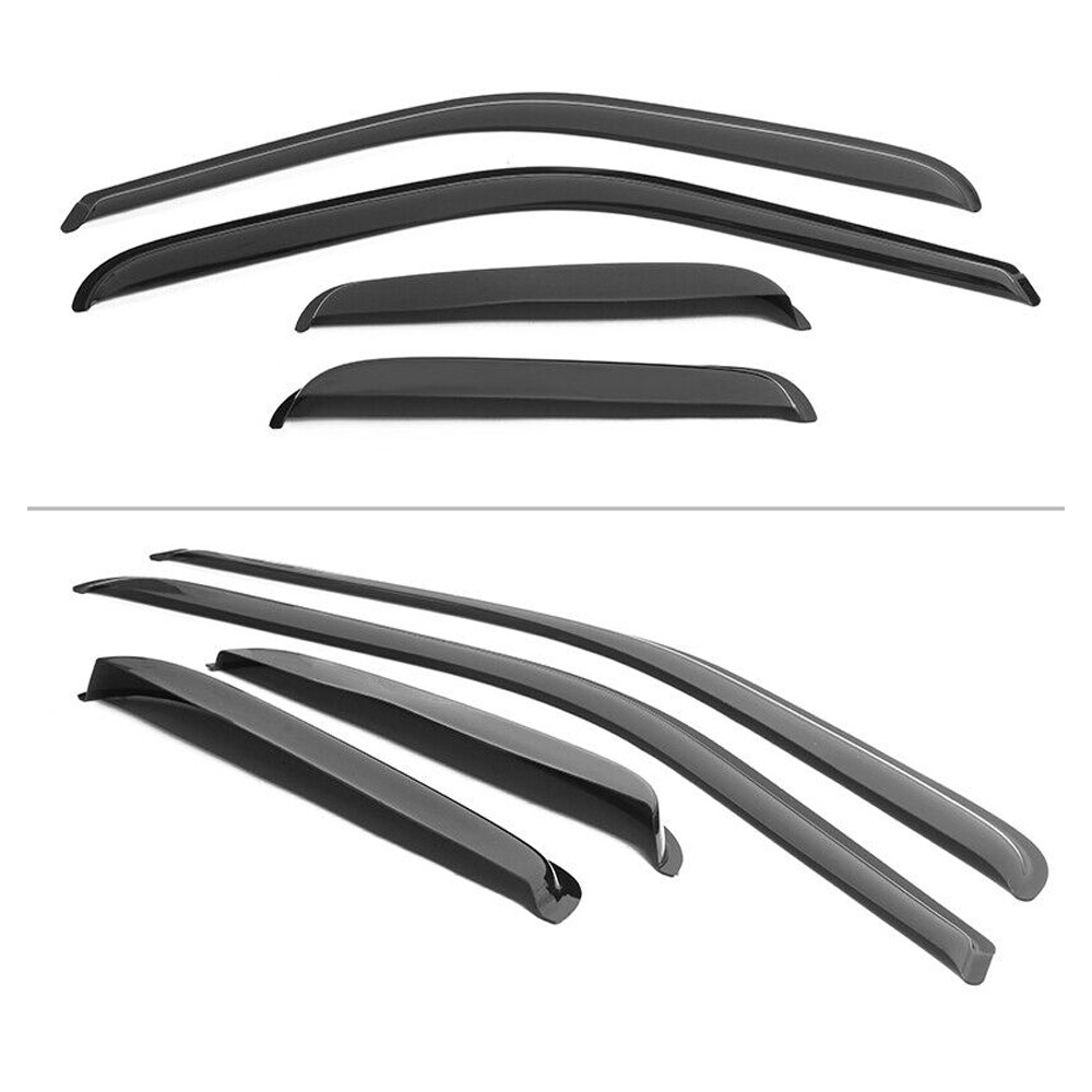 For 00-06 T Oyota Tundra Extended Cab Window Visors Rain Sun Guard Vent 4 Pieces