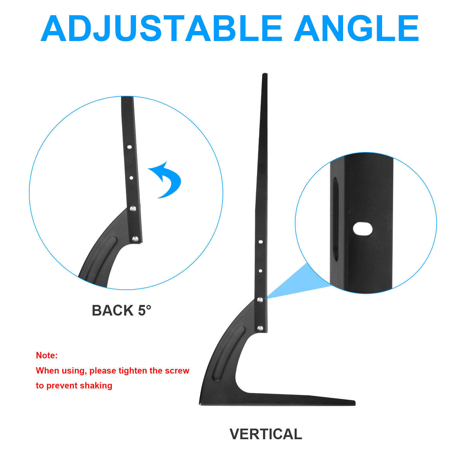 27 -65 Universal Table Top TV Stand Base LCD LED Vesa Pedestal Mount Bracket UK — image 6