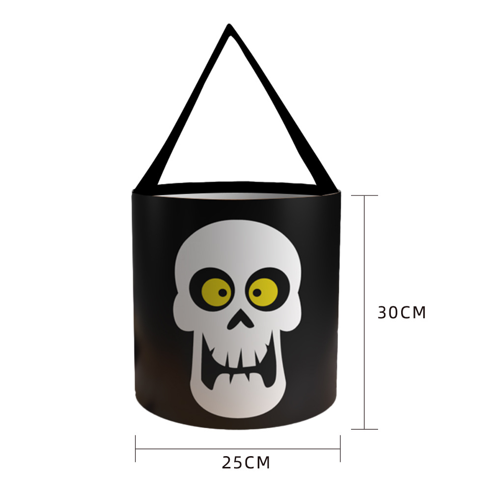 Halloween Candy Bag - Handheld LED Light-up Pumpkin Bag