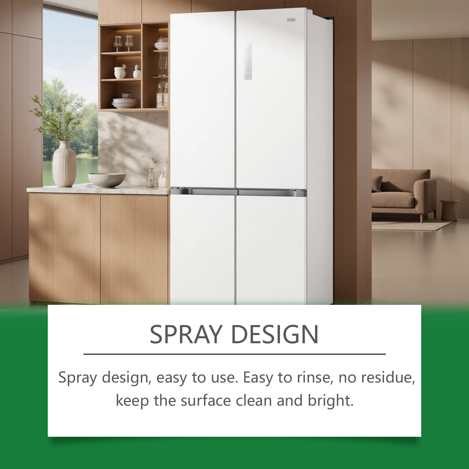 JAKEHOE Kitchen Appliance Cleaner - Multi-purpose Heavy Oil Cleaner For Cleaning Grease, Range Hoods, And Stovetops 2