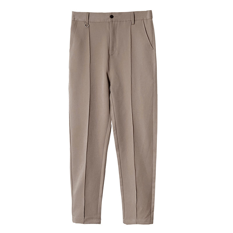 Title 6, Pantalon droit homme petit, drapé anneau, pied ...