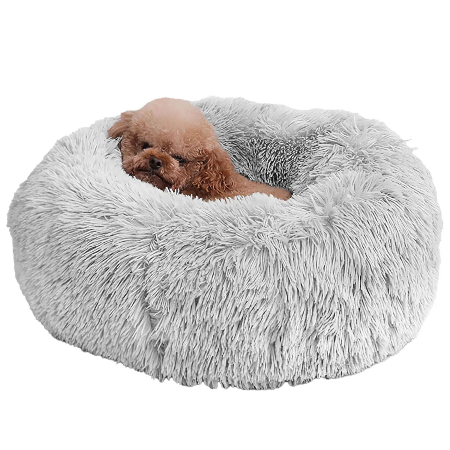 Pet Dog Bed Soft Warm Fleece Puppy Cat Bed Dog Cozy Nest Sofa Bed Cushion