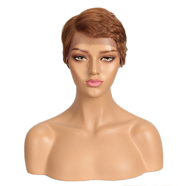 Europe And The United States 613 Rebecca Short Real Hair Headgear Dml4.33.30 - Shop at LoveMi