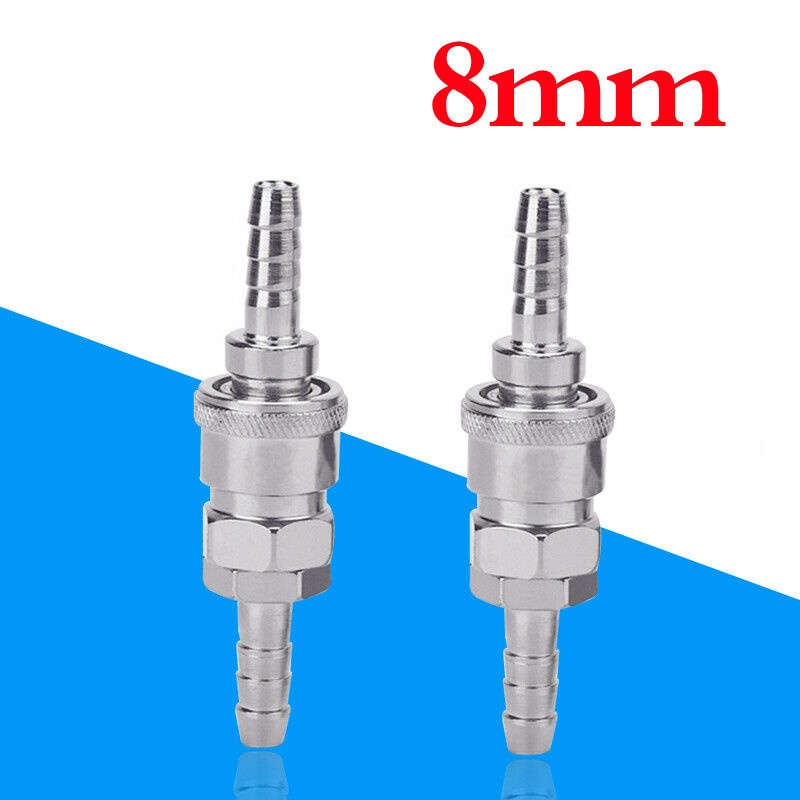 4PCS 8mm Gas Hose Copper Nozzle Quick Release Connector For Motorhome BBQ - Image 4