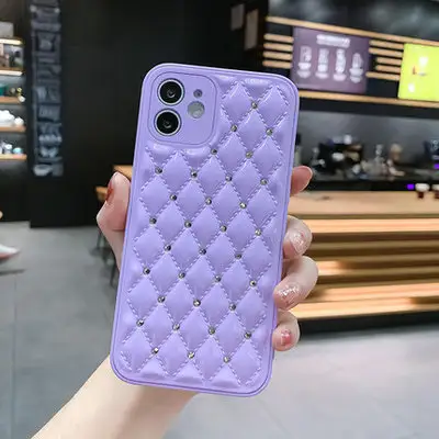 All-inclusive Anti-drop Protective Cover For Mobile Phone Case With Diamond Small Fragrance