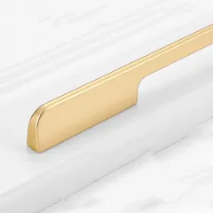 Gold Wardrobe Door Handle Lengthened Aluminum Alloy Cabinet Drawer Cabinet Door Handle - Basic Gold500 - View 1