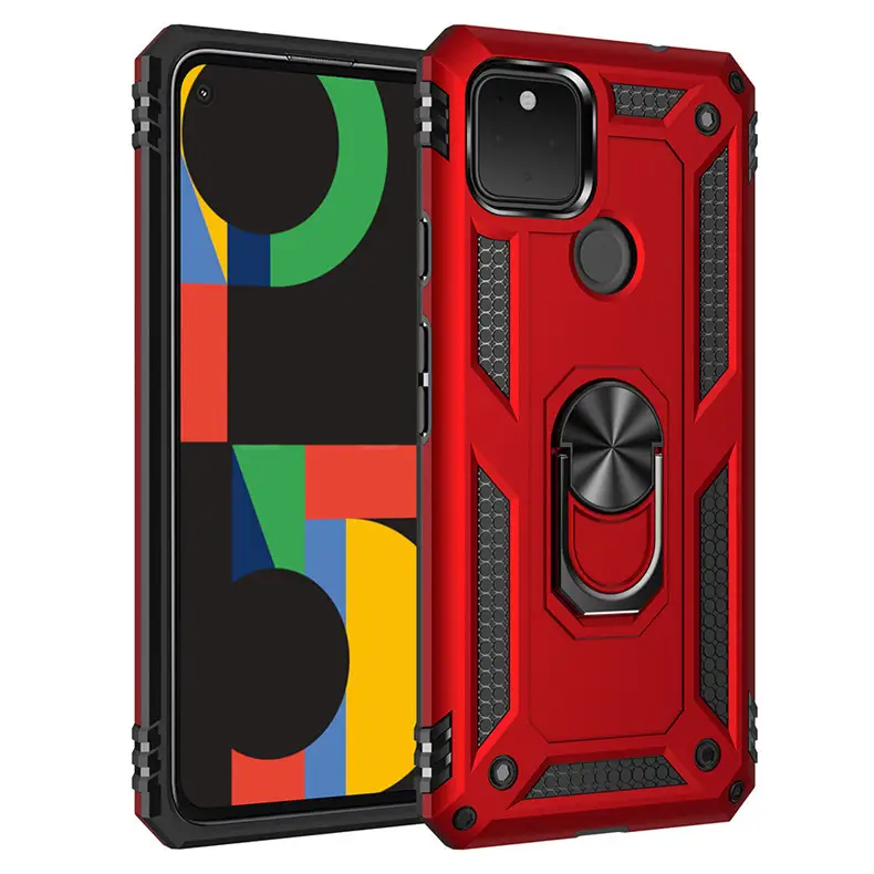 Sergeant Shockproof Armor Ring Holder Phone Case