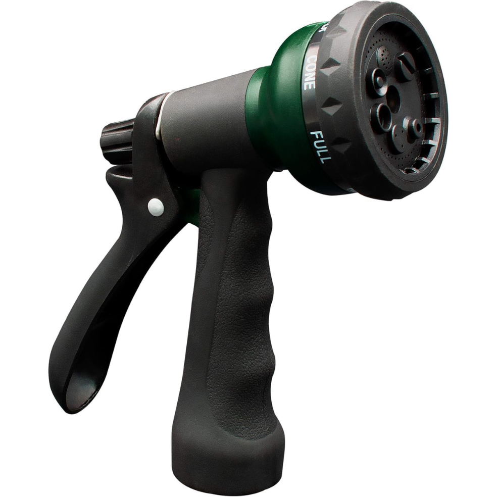 Garden Hose Nozzle 7 Pattern Water Spray Nozzle For Lawn Garden Car Wash product image