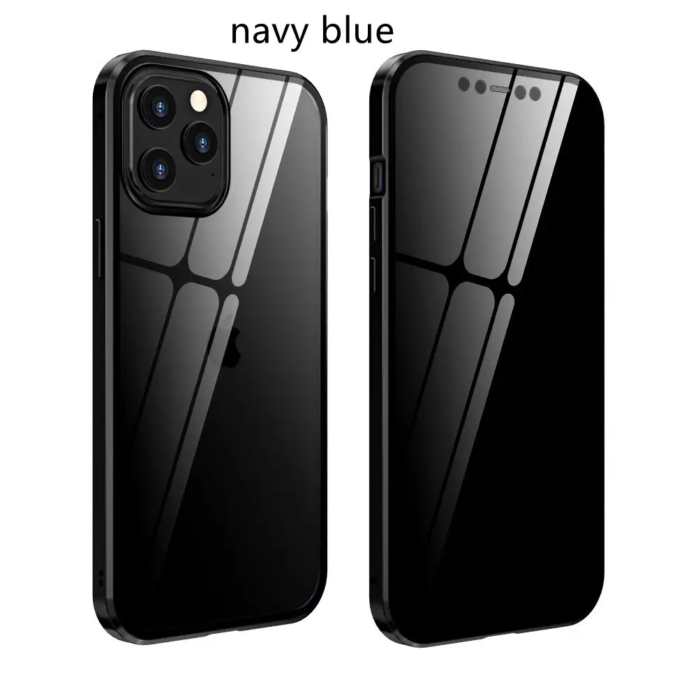 Mobile Phone Case Metal Frame Shatterproof Protective Cover