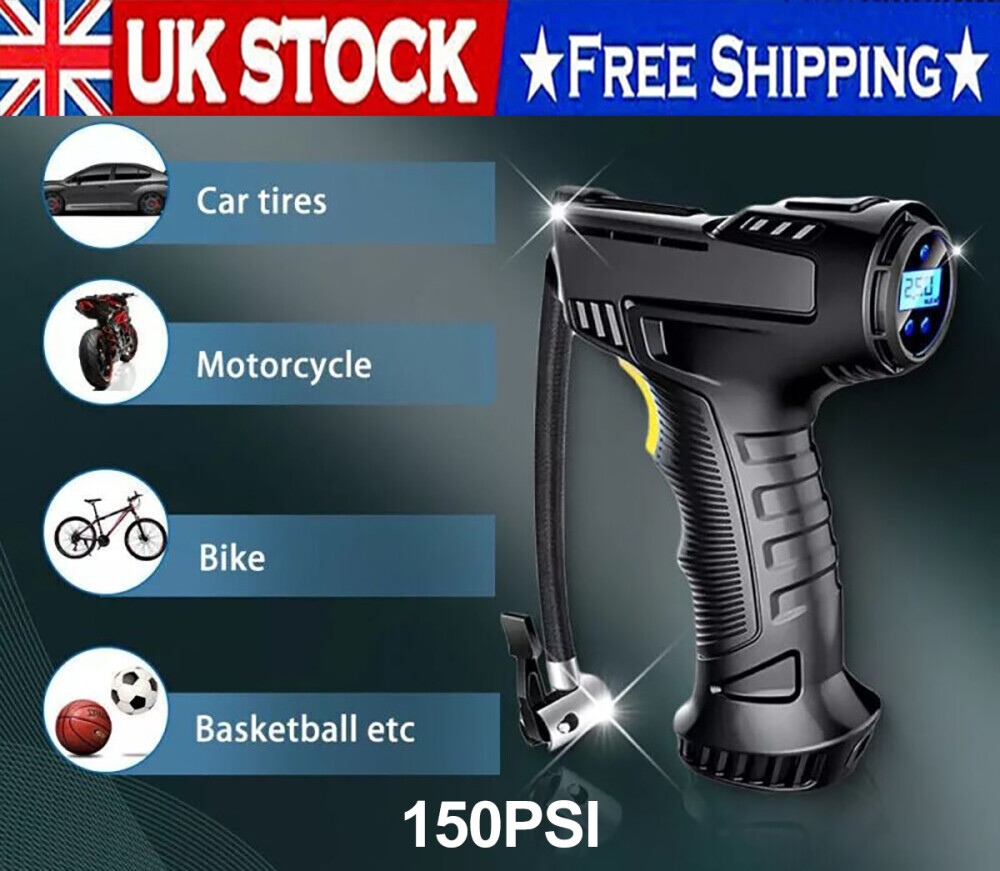 Car Tyre Inflator  Cordless  12V Electric Car Tire Air Compressor