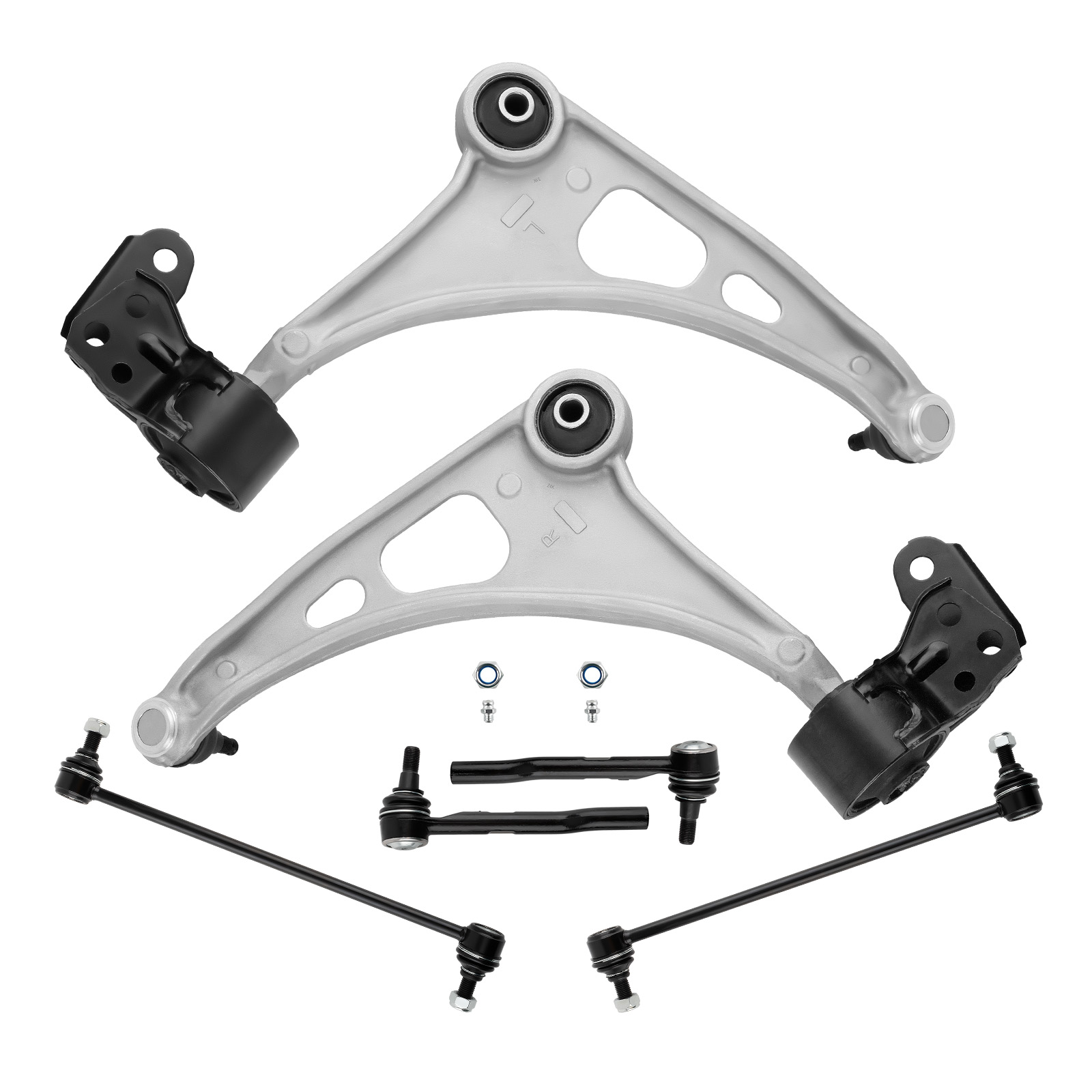 6x Front Lower Control Arms Tie Rods Kit FIT For 2014-2020 Acura MDX 2016-2021 Pilot