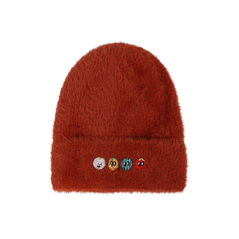 Title 4, Warm and velvet pointy knitted hat