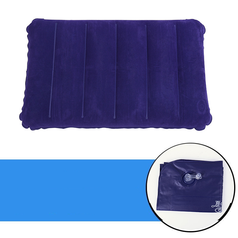 Oreiller de voyage gonflable compact — Coussin cervical 40×30 cm 1