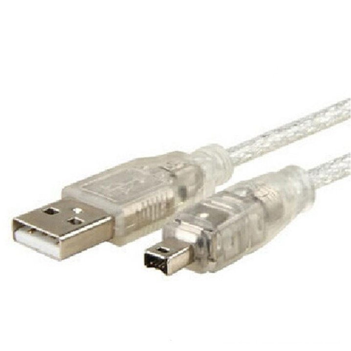 Transparent White USBAM To 4P Computer Peripherals All Cables - Image 3